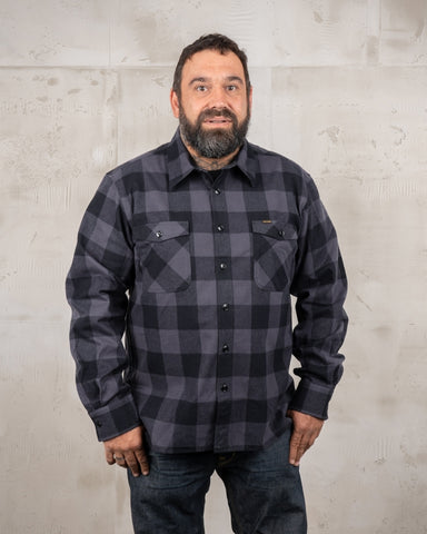 1943 CPO Shirt Buffalo grey flannel Pike Brothers