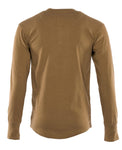 1927 Henley Shirt long sleeve Mojave brown Pike Brothers