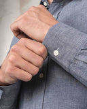 1954 Oxford Shirt Ocean blue Pike Brothers