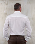 1947 Albatros Shirt white chambray Pike Brothers