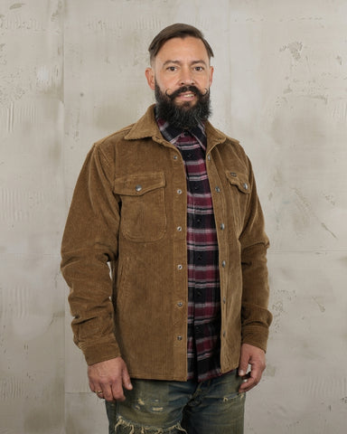 1967 CPO Shirt light brass cord Pike Brothers