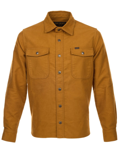 1943 CPO Shirt Moleskin Mustard Pike Brothers