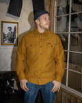 1943 CPO Shirt Moleskin Mustard Pike Brothers