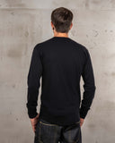 1927 Henley Shirt Long Sleeve Deep Black Pike Brothers