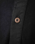 1927 Henley Shirt Long Sleeve Deep Black Pike Brothers