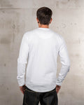 1927 Henley Shirt Long Sleeve Pure White Pike Brothes