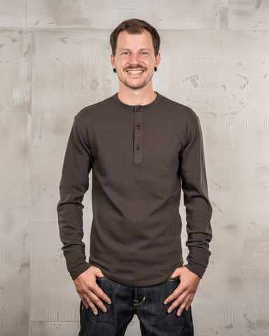 1954 Utility Shirt Long Sleeve Coffee Pike Brothers