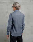 1932 Surveyor Shirt Boltacco Blue Pike Brothers