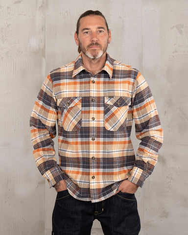1943 CPO Shirt Barrow Orange Pike Brothers