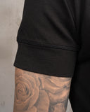 1927 Henley Shirt short sleeve faded black Pike Brothers