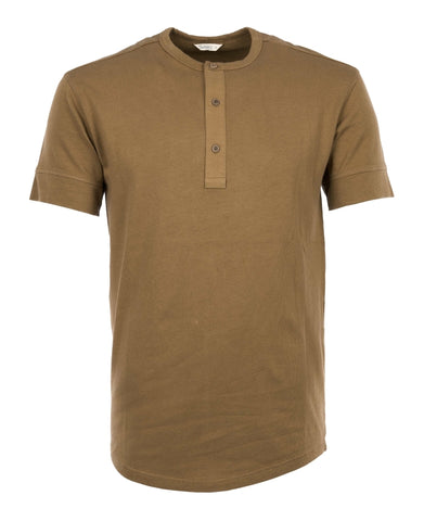 1927 Henley Shirt short sleeve Mojave brown Pike Brothers