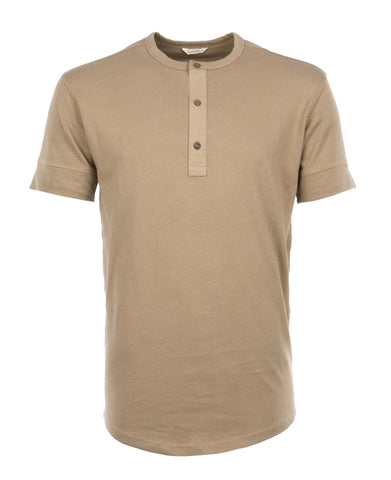 1927 Henley Shirt short sleeve Mojave beige Pike Brothers