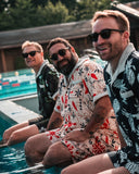 1961 Cabana Shirt Entrega Blue Pike Brothers