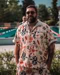 1961 Cabana Shirt Entrega Orange Pike Brothers