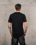 1927 Henley Shirt Short Sleeve Deep Black