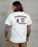 1969 Sports Tee Grim Reaper White Pike Brothers
