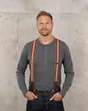 1937 Heavy Duty Braces red Pike Brothers