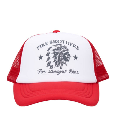 1967 Trucker Cap Chief red Pike Brothers