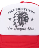 1967 Trucker Cap Chief red Pike Brothers