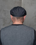 1928 Newsboy Cap 15oz indigo Pike Brothers