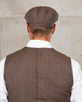 1928 Newsboy Cap Alameda brown Pike Brothers