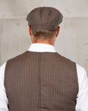 1928 Newsboy Cap Alameda brown Pike Brothers