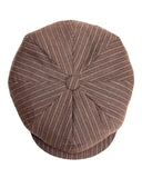 1928 Newsboy Cap Alameda brown Pike Brothers