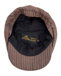 1928 Newsboy Cap Alameda brown Pike Brothers