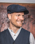 1928 Newsboy Cap Chicago blue Pike  Brothers