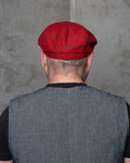 1928 Newsboy Cap Higgs red Pike Brothers