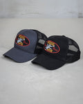 1972 Trucker Cap No Monkey Business Black Pike Brothers