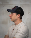 1972 Trucker Cap No Monkey Business Petrol Pike Brothers