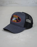 1972 Trucker Cap No Monkey Business Petrol Pike Brothers
