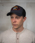 1972 Trucker Cap No Monkey Business Petrol Pike Brothers