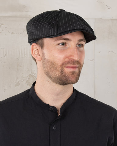 1928 Newsboy Cap Chicago Black Pike Brothers