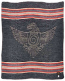 1969 Denakatee Depakatè wool blanket faded black Pike Brothers
