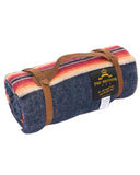 1969 Denakatee wool blanket navy Pike Brothers