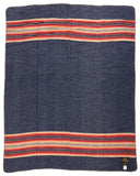 1969 Denakatee wool blanket navy Pike Brothers