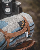 1969 Chimayo blanket blue Pike Brothers