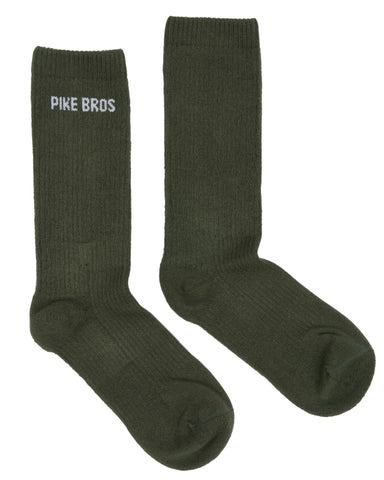 1963 Service Socks olive Pike Brothers