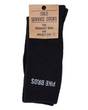 1963 Service Socks black Pike Brothers