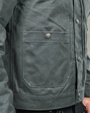 1908 Miner Jacket Waxed Olive Pike Brothers