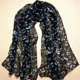 Musical Notes Scarf
