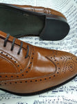 Classic brown oxford shoes