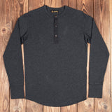 1927 Henley Shirt long sleeve iron grey  Pike Brothers