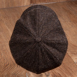 1928 Newsboy Cap Upland brown Pike Brothers