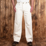 1932 Engineer Pant cav twill white Pike Brothers