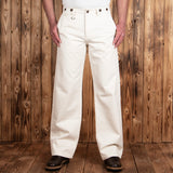 1932 Engineer Pant cav twill white Pike Brothers