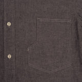 1937 Roamer Shirt Short Sleeve charcoal grey Pike Brothers