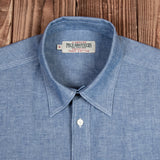 1937 Roamer Shirt blue chambrey Pike Brothers
